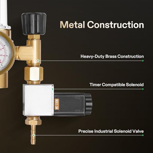 Hydroponic CO2 regulator with solenoid valve — photo 4
