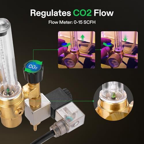 Hydroponic CO2 regulator with solenoid valve — photo 5