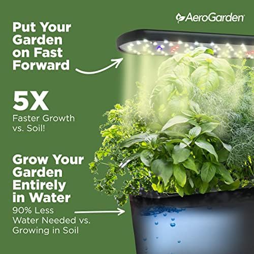 Harvest indoor garden with LED grow light — photo 5