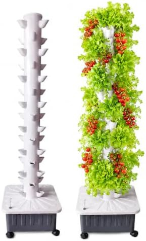 Fifteen layer tower with forty five pots