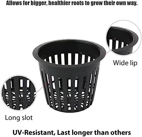 Three inch heavy duty net pots thirty pack — photo 4