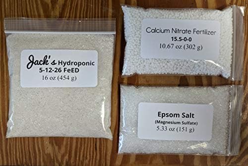 Jacks three two one hydroponic nutrient kit