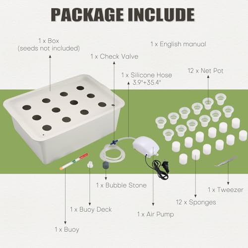 Twelve hole soilless system with air pump — photo 4