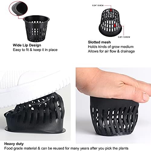 Four inch large mesh baskets twenty pack — photo 3