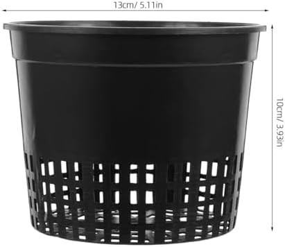 Five inch plastic hydroponic mesh cups — photo 3