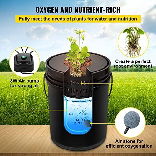 Four bucket deep water culture growing kit — photo 4