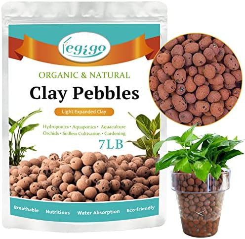 Seven pound bag of leca clay pebbles