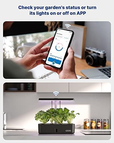 Smart indoor herb garden with quiet pump — photo 5