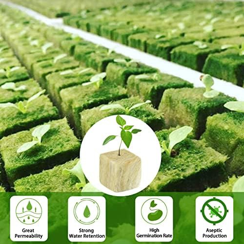 Medium rockwool seed starter plugs 196 count — photo 4
