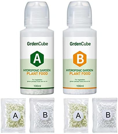 Water soluble solid A and B nutrients
