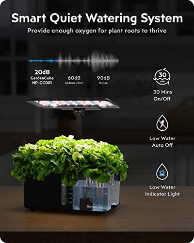 Indoor herb garden with smart water pump — photo 3