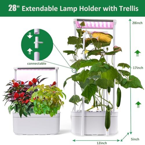 Tall growing system with adjustable trellis — photo 4