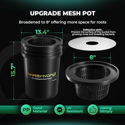 Dual bucket deep water culture system — photo 4