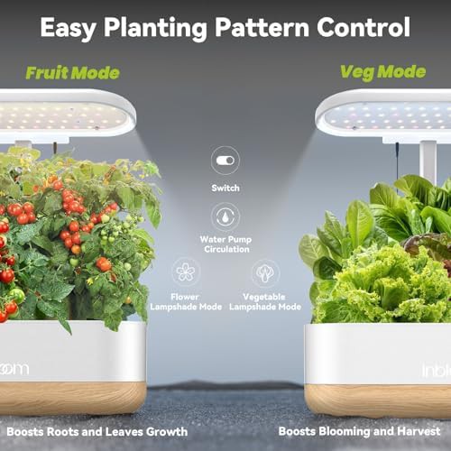White twelve pod indoor herb garden — photo 4