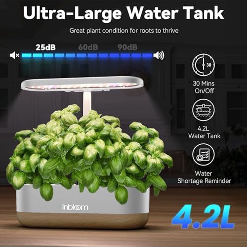 White twelve pod indoor herb garden — photo 5