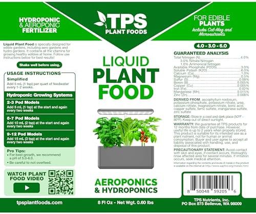 Hydroponic fertilizer for herbs and greens — photo 3