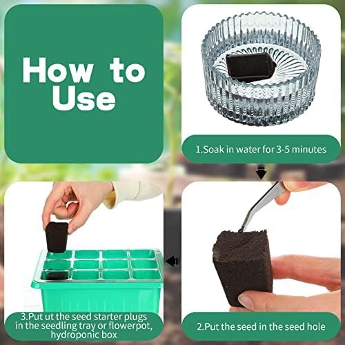 Fifty count organic grow starter sponges — photo 4