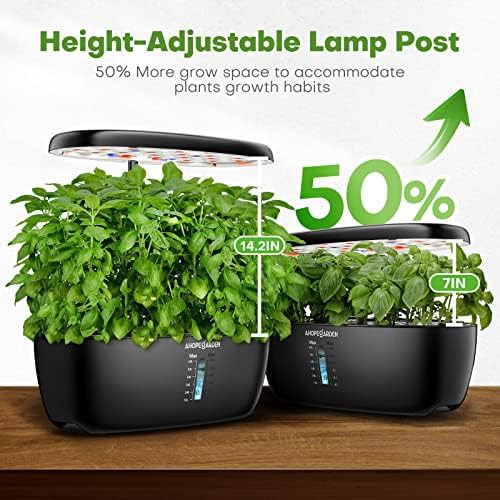 Twelve pod indoor herb garden with LED — photo 3
