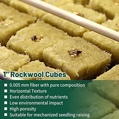 Four sheets of rockwool grow cubes for rooting — photo 3