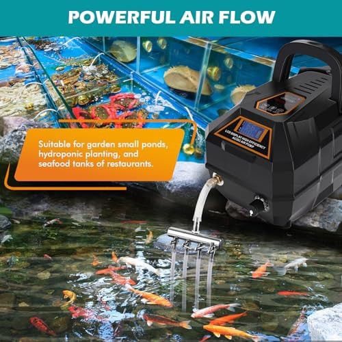Rechargeable six outlet commercial air pump — photo 4