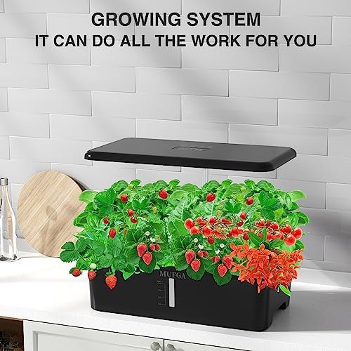 Black eighteen pod indoor gardening system — photo 5