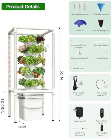Five tier tower with grow lights — photo 3