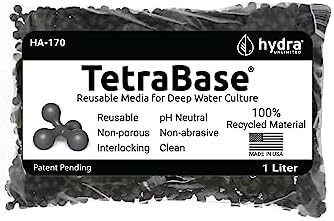 Interlocking reusable grow media one liter