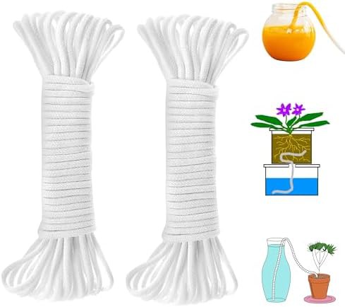 Thin capillary wicking cord two hundred feet