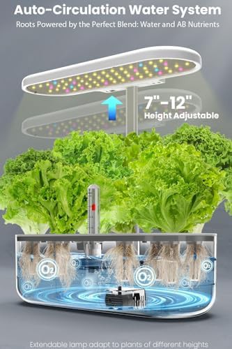 White twelve pod propagation system with pump — photo 5
