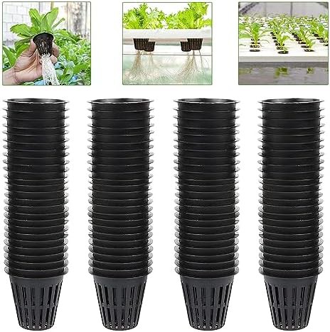 Two inch slotted mesh hydroponic cups