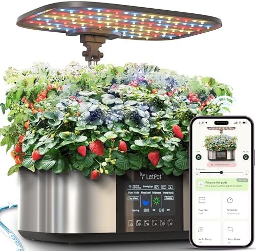 Max smart garden with drip irrigation
