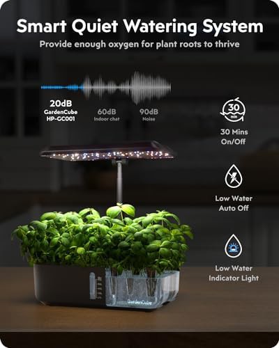 Black twelve pod hydroponic gardening system — photo 3
