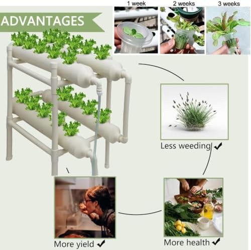 Two layer twenty hole hydroponic grow kit — photo 4