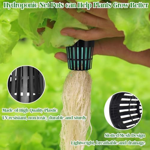 Three inch hydroponic net pots 25 pack — photo 3