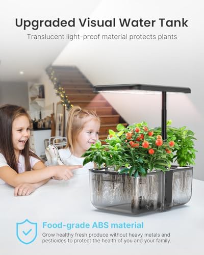 Twelve pod indoor garden with LED light — photo 3