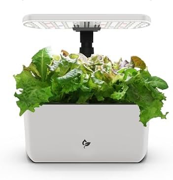 Cream harvest lite indoor herb garden