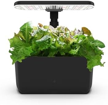 Black harvest lite indoor herb garden