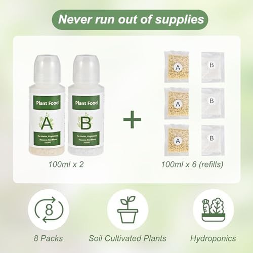 Two part hydroponic nutrients eight hundred milliliters — photo 3