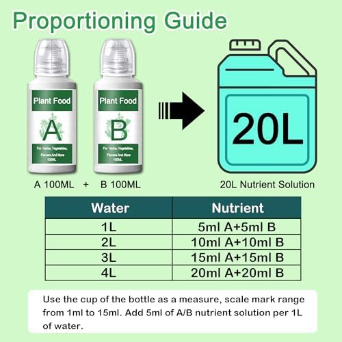A and B liquid nutrient plant food — photo 4
