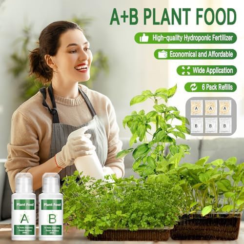Two part liquid nutrients for indoor plants — photo 4