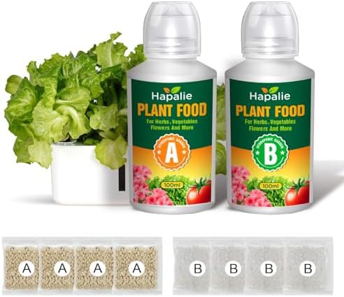 Liquid hydroponic plant food nutrients