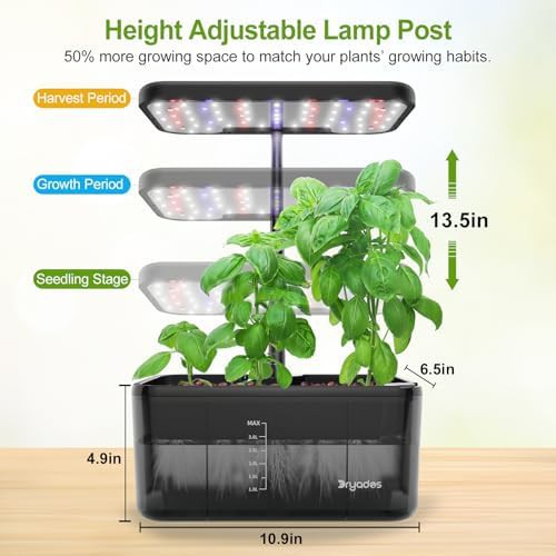 Eight pod herb garden with water pump — photo 4