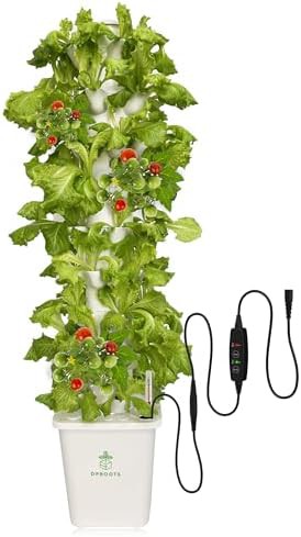 Forty five pod tower with automatic timer