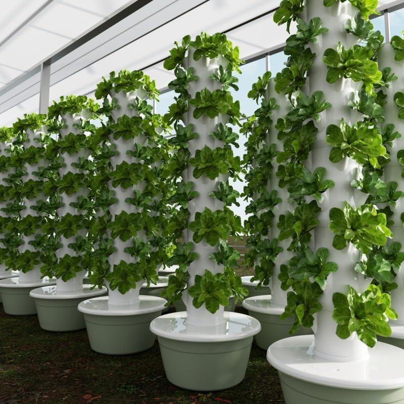 Nine layer aeroponic tower for fruits — photo 5