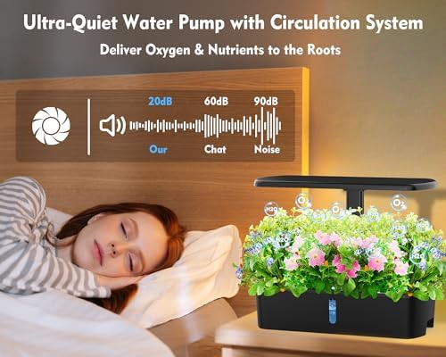 Twelve pod indoor herb garden with timer — photo 4