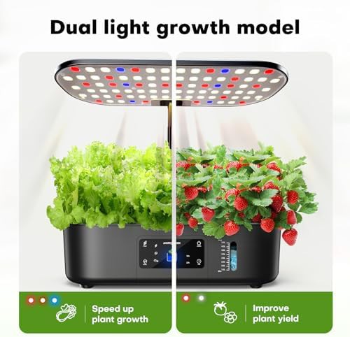 Twelve pod planter with LCD panel — photo 3