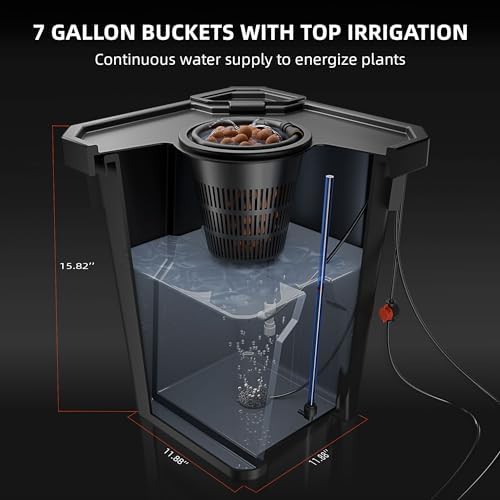 Four bucket deep water culture system — photo 4