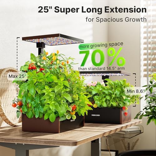 Black and brown twenty pod indoor flower garden — photo 3