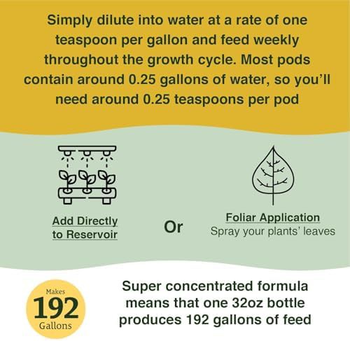 Hydroponic booster fertilizer thirty two ounces — photo 4
