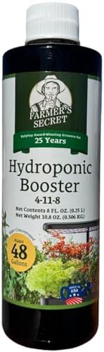 Hydroponic booster fertilizer eight ounces